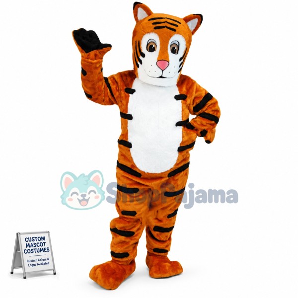 Young Tiger Animal Mascot Costume 