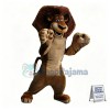 Energetic Alex the Lion Mascot Costume	