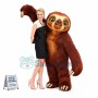 Brown-Throated Three-Toed Sloth Mascot Costume 