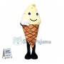 Huge Cartoon Creamy Ice Cream Cone Lightweight Mascot Costume	