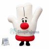 Lefty The Hamburger Helper Mascot Costume	
