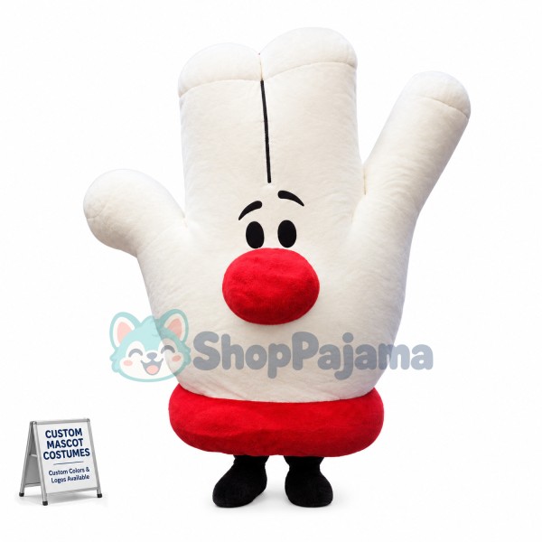 Lefty The Hamburger Helper Mascot Costume	