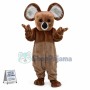 Brown Koala Mascot Costume 