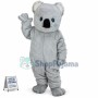 Adult Plush Gray Koala Mascot Costume 