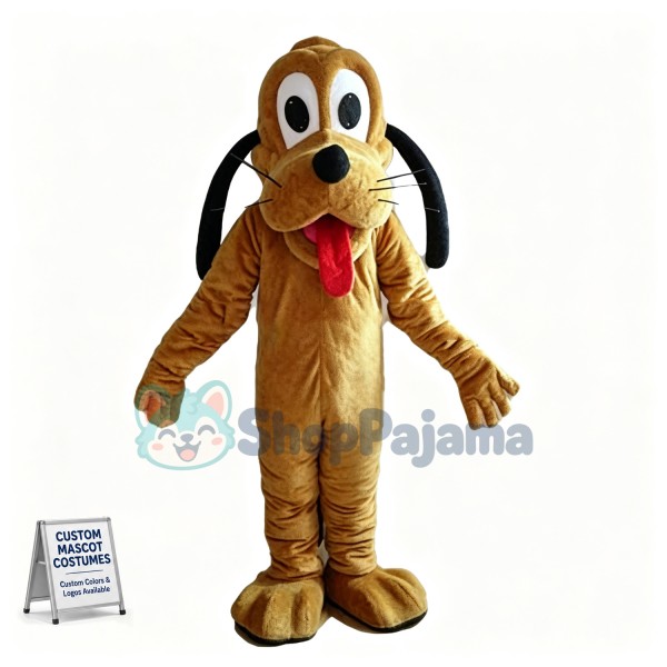 Mischievous Pluto the Dog Mascot Costume	