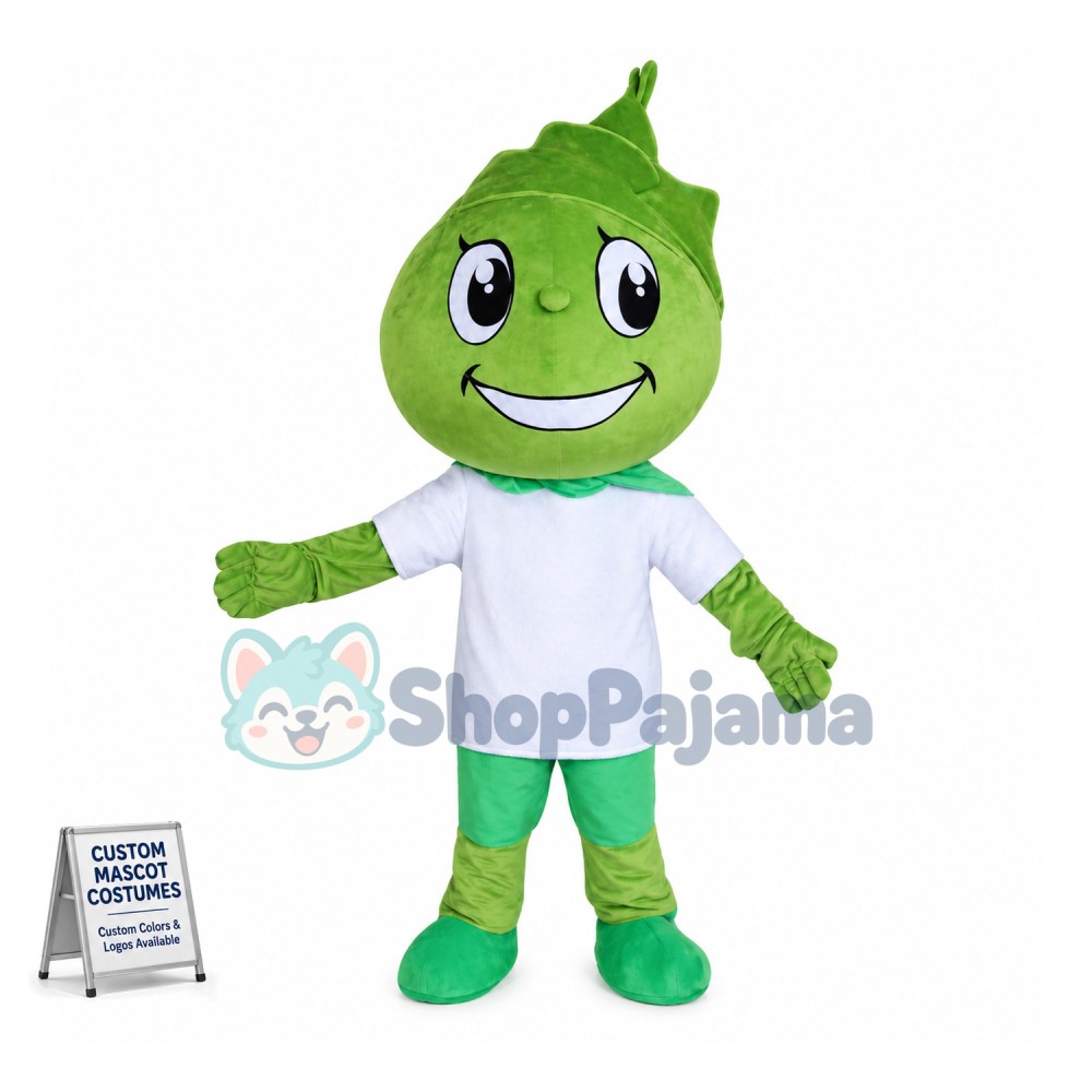 Bamboo Shoot Man Mascot Cartoon Costume	