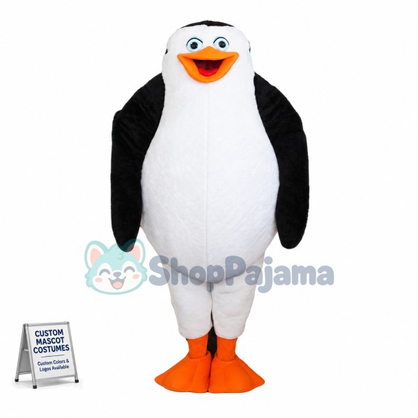Young Penguin Private Mascot Costume	Penguins of Madagascar Mascot Costume	