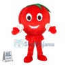 Lightweight Cartoon Red Tomato Mascot Adult Costume 