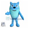 Toodee the Blue Cat Dragon Mascot Adult Costume 