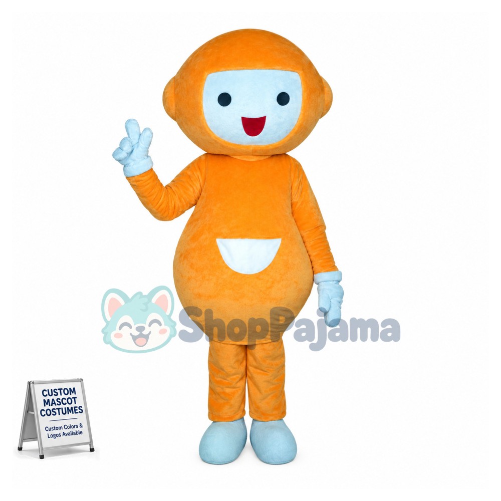 Yellow Lemon Man Mascot Costume