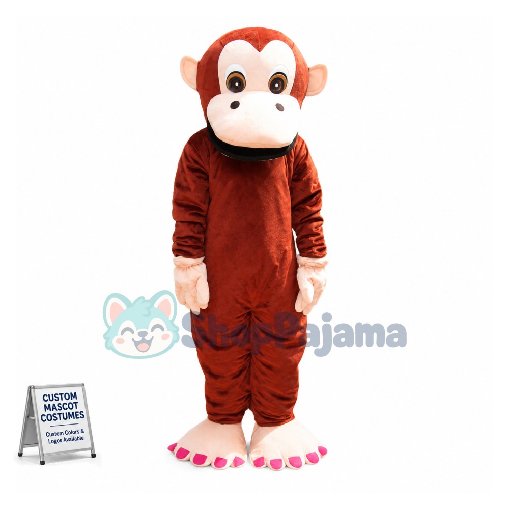 Little Bigfoot Monkey Mascot Costume 