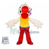 Idol White Goose Mascot Cartoon Costume