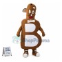 Brown Letter B Man Mascot Costume