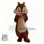 Adventurous Chip the Chipmunk Mascot Cartoon Costume 