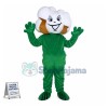 Cartoon Cotton Head Man Mascot Costume	