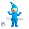 Blue Baby Bottle Doll Cartoon Mascot Costume