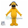 Long-suffering Bitzer the Yellow Sheepdog Mascot Adult Costume 