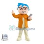 Blue-haired Teacher Mascot Costume