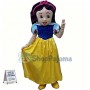 Optimistic Snow White Mascot Cartoon Character Costume	