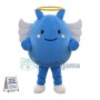 Blue Angle Cartoon Mascot Costume