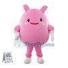 Pink Angel Cartoon Mascot Costume