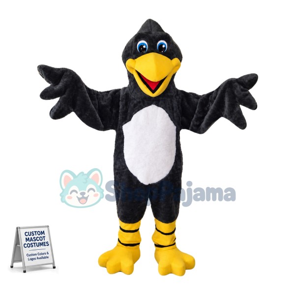 Crow Mascot Adult Costume 