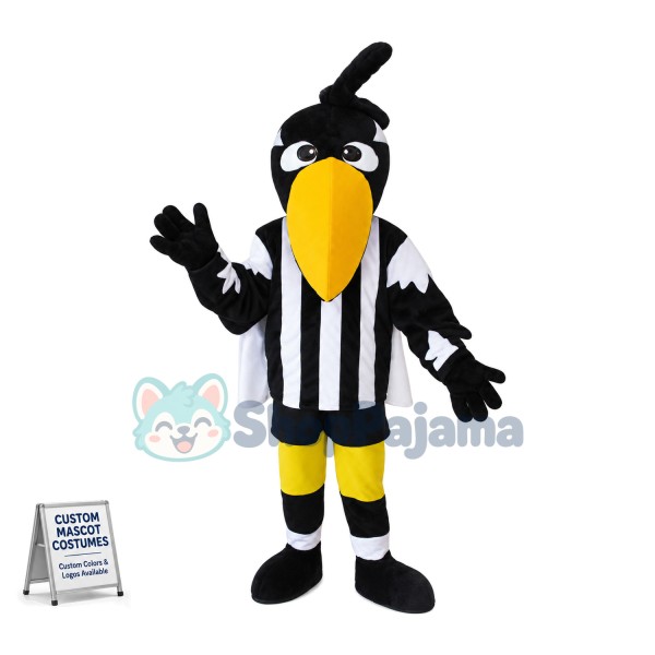 Football Crow Mascot Costume 