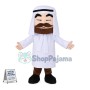Arab Man Mascot Costume 