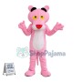 Mischievous Pink Panther Mascot Cartoon Character Costume