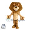 Pompous Madagascar Alex the Lion Mascot Costume 