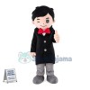 Winking Gentleman Mascot Costume