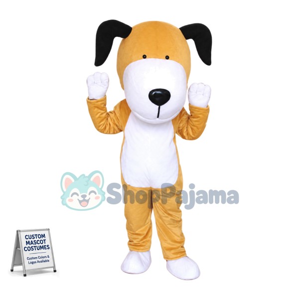 Curious Kipper the Dog Mascot Costume	