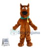 Cowardly Scooby Doo the Great Dane Mascot Costume 