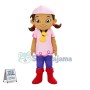 Adventurous Pirate Girl Izzy Mascot Costume 