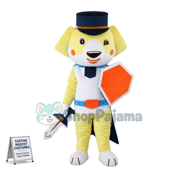 Warrior Corgi Dog Mascot Costume