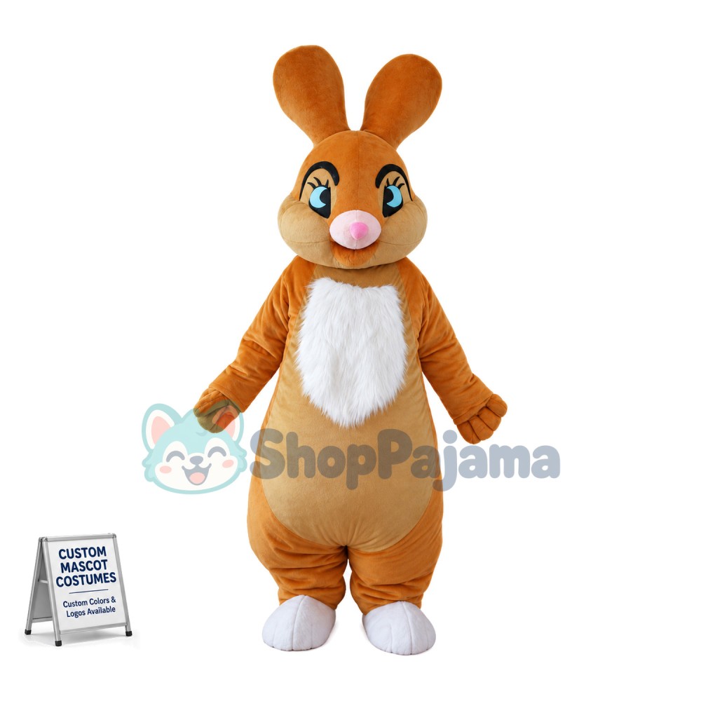 Seductive Miss Bunny Mascot Costume	