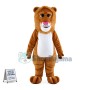 Adult Cartoon Lion Mascot Costume 