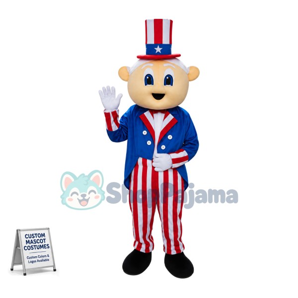 American Uncle Sam Mascot Costume 