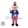 American Uncle Sam Mascot Costume 
