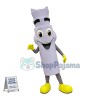Adult Cartoon Recorder Flute Mascot Costume	