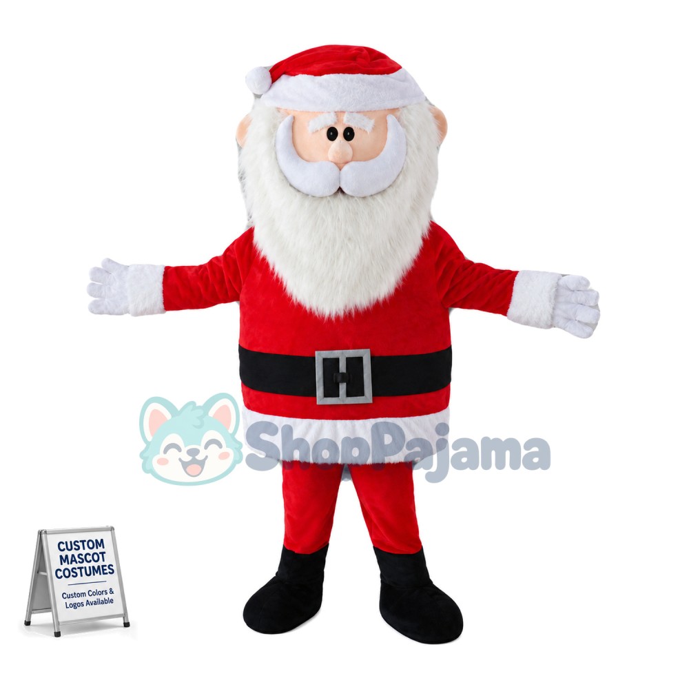 Popular Santa Claus Mascot Costume For Christmas Party