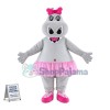 Ballerina Hippo Mascot Costume 