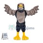Soaring Blue Falcon Mascot Costume 