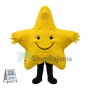 Deluxe Cartoon Yellow Star Mascot Costume	